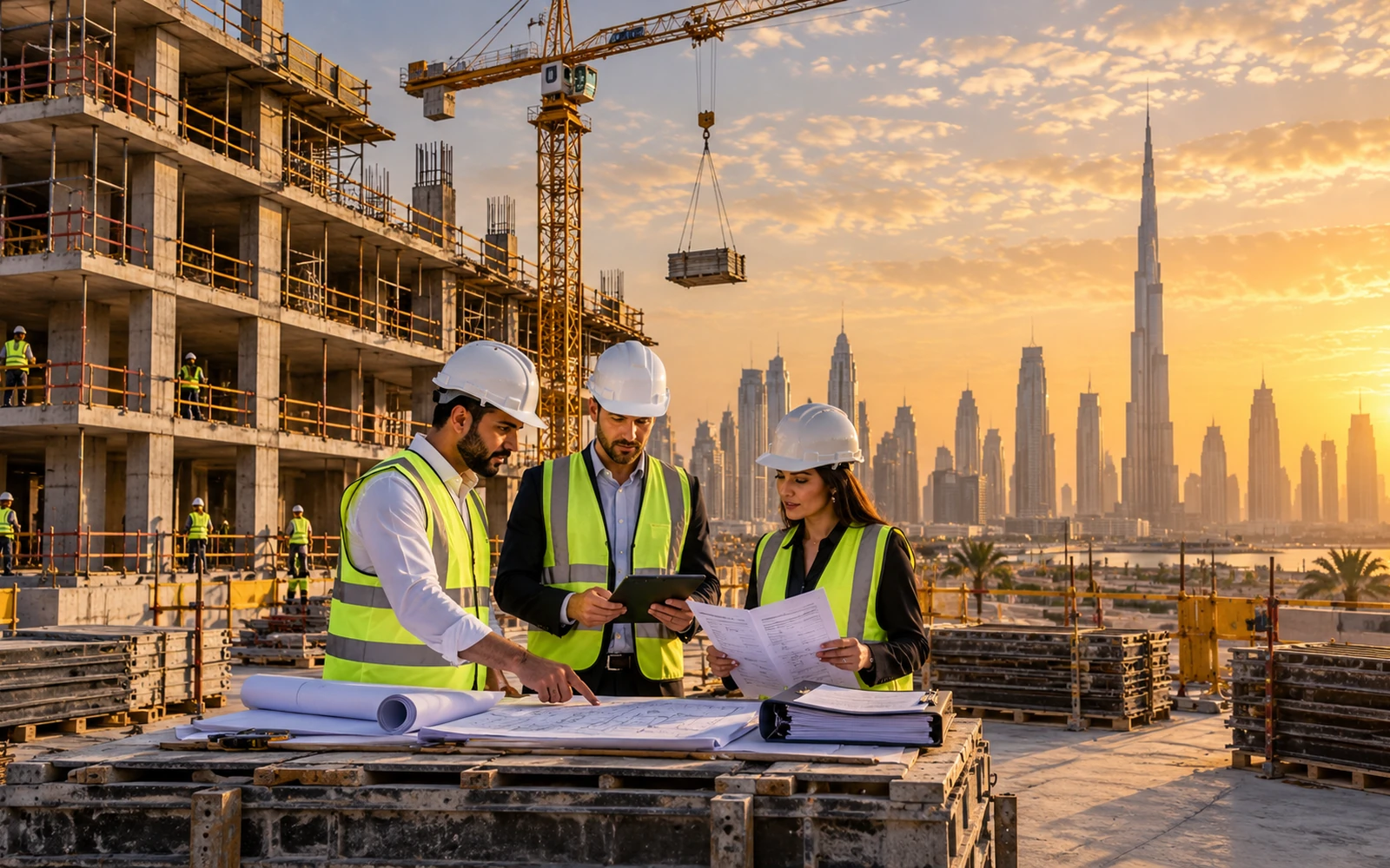 Construction and contracting projects in the UAE